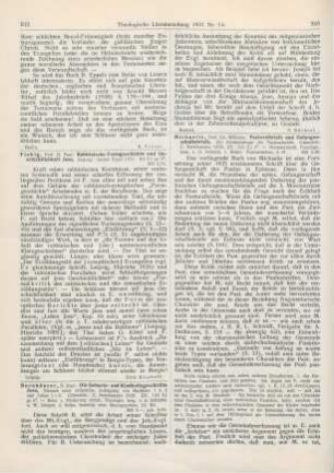 316-318 [Rezension] Michaelis, Wilhelm, Pastoralbriefe und Gefangenschaftsbriefe