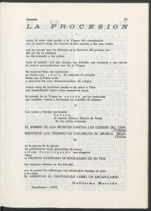 La procesión