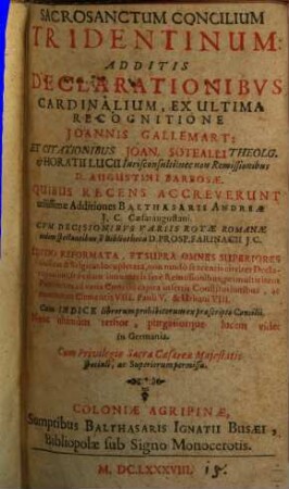 Concilium Tridentinum