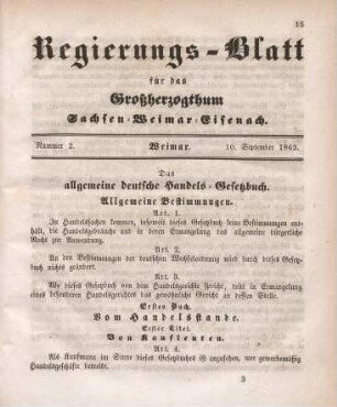 Nr. 2 : 10. September 1862