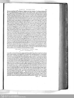 Decadis Quartae Liber Tertius Acephalus