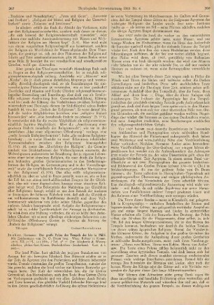 267-269 [Rezension] Junker, Hermann, Der große Pylon des Tempels der Isis in Philae