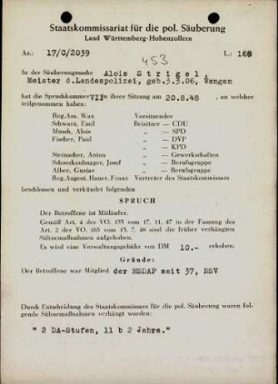 Strigel, Alois
