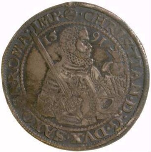 Münze, Taler, 1591