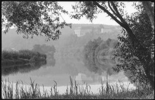 Frankenberg. Blick auf Schloss Sachsenburg