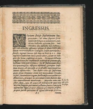 Ingressus.