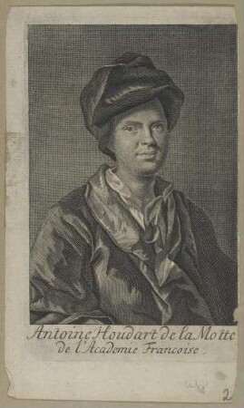 Bildnis des Antoine Houdart de la Motte