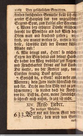 Reise-Lieder.
