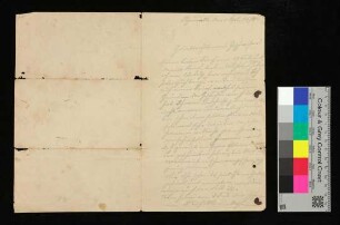 Brief von Poock an die geliebten Eltern und Geschwister