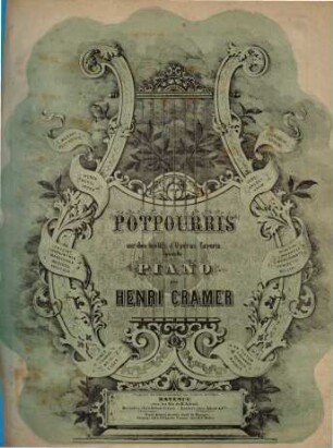 Der Templer und die Jüdin von Marschner : potpourri ; pour le piano