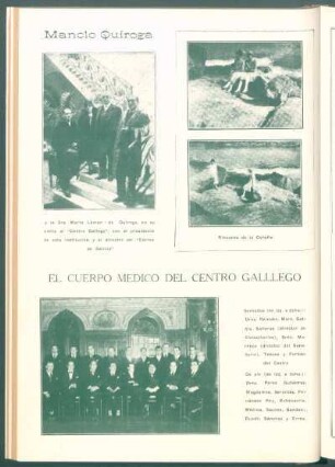 [Retrato del] Cuerpo Médico del Centro Gallego