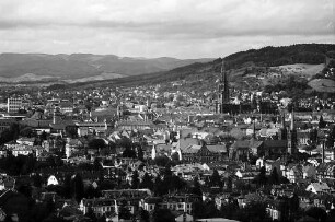 Freiburg: Stadtblick vom Hildaturm