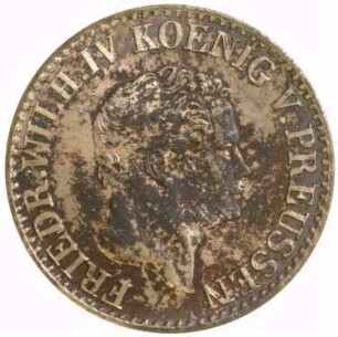 Münze, 1/2 Groschen, 1852