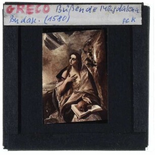 Greco, Büßende Maria Magdalena (Budapest SM 5640)