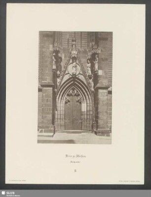 Dom zu Meißen. Südportal