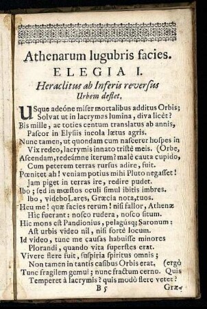 Athenarum lugubris facies.