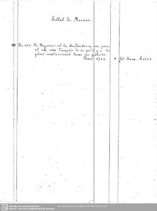 Gillet de Moivre