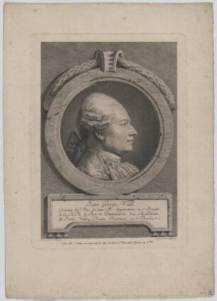 Bildnis des Jean George Wille