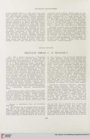 16: Nieznany obraz C.D. Renessa