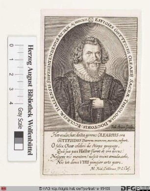 Bildnis Gottfried Olearius (I)