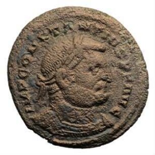 Münze, Nummus, Follis (Follaro), 305 - 307 n. Chr.
