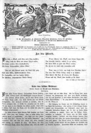 12. Mai 1889 Nr, 32