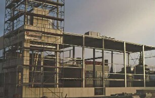 Industriestraße: Rohbau