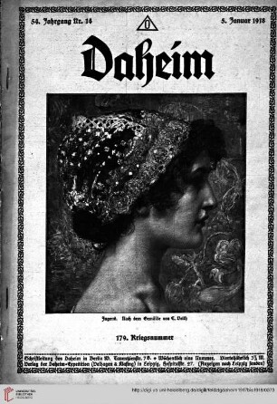 Hefte 14-17, Januar 1918
