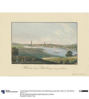 Potsdam vom Babelsberg aus gesehen