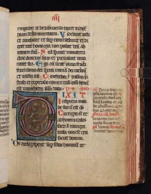 Ps 52 - Ornamentale Initiale