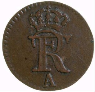 Münze, Pfennig, 1781