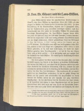 D. Dan. Mr. Silvary und die Laos-Mission