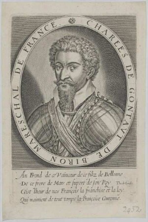 Bildnis des Charles de Gontavt de Biron