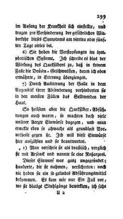 Beantwortung der Einwürfe, welche dagegen gemacht wurden.