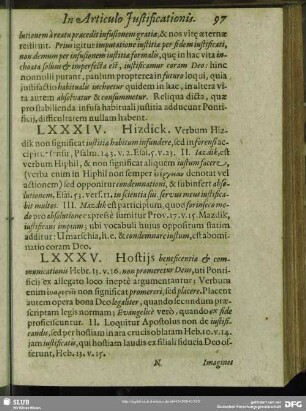 LXXXV. Hostiis beneficentiae & communicationis …
