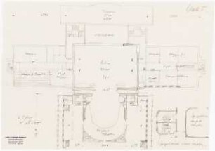 Staatstheater Kassel: Grundriss 2. OG 1:200