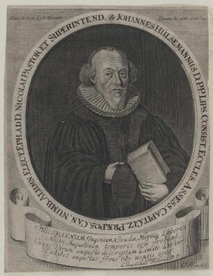 Bildnis des Johannes Hülsemannus