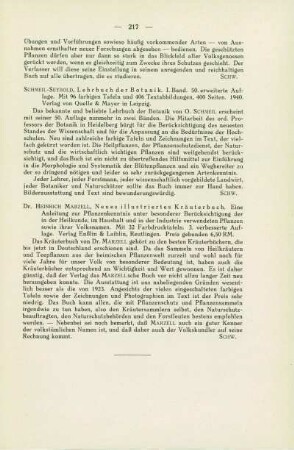 Veröffentlichungen der Württ. Landesstelle für Naturschutz