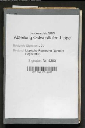 Bau und Instandhaltung der Gebäude zu Cappel, Band 3
