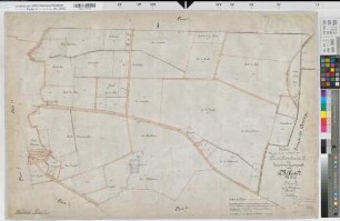 Mellrich (Anröchte), Zusammenlegung Mellerich, Bl. 1 Brouillonkarte II Flur 2