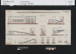Gewerkschaft Braunkohlenwerke Borna, Borna bei Leipzig; Brikettfabrik