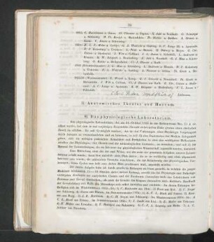 6) Das physiologische Laboratorium.
