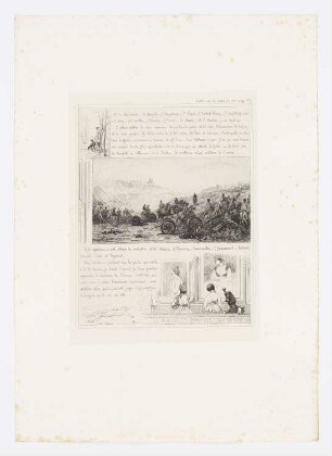 Lettre sur le salon de 1866 page 19, Blatt 19 der Folge "Salon de 1866 - Lettres illustrées sur les artistes & les œuvres modernes"