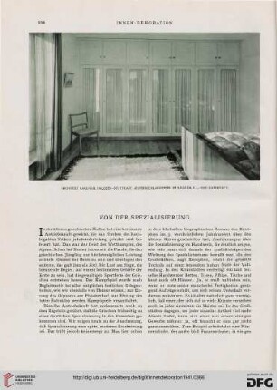 52: Von der Spezialisierung