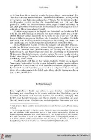 I.5 Quellenlage