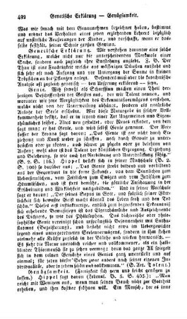 Genügsamkeit