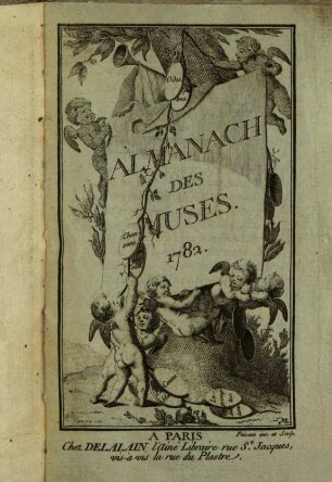 Almanach des muses : ou choix des poésies fugitives, 1782