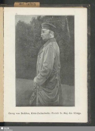 Porträt Sr. Maj. des Königs