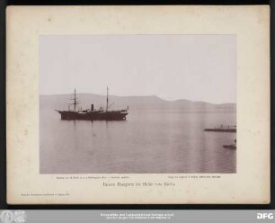 Unsere Hungaria im Hafen von Korfu.