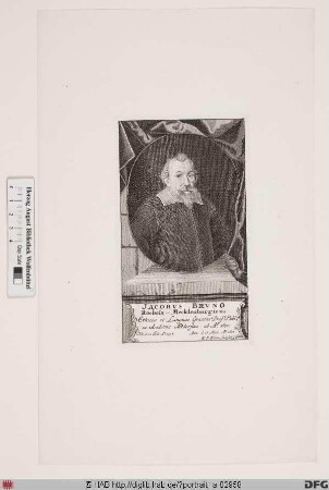 Bildnis Jacob Bruno (eig. Braun)